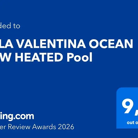 Valentina Ocean View Heated Pool Willa Costa Adeje (Tenerife)